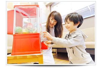 お子様にはプレゼント